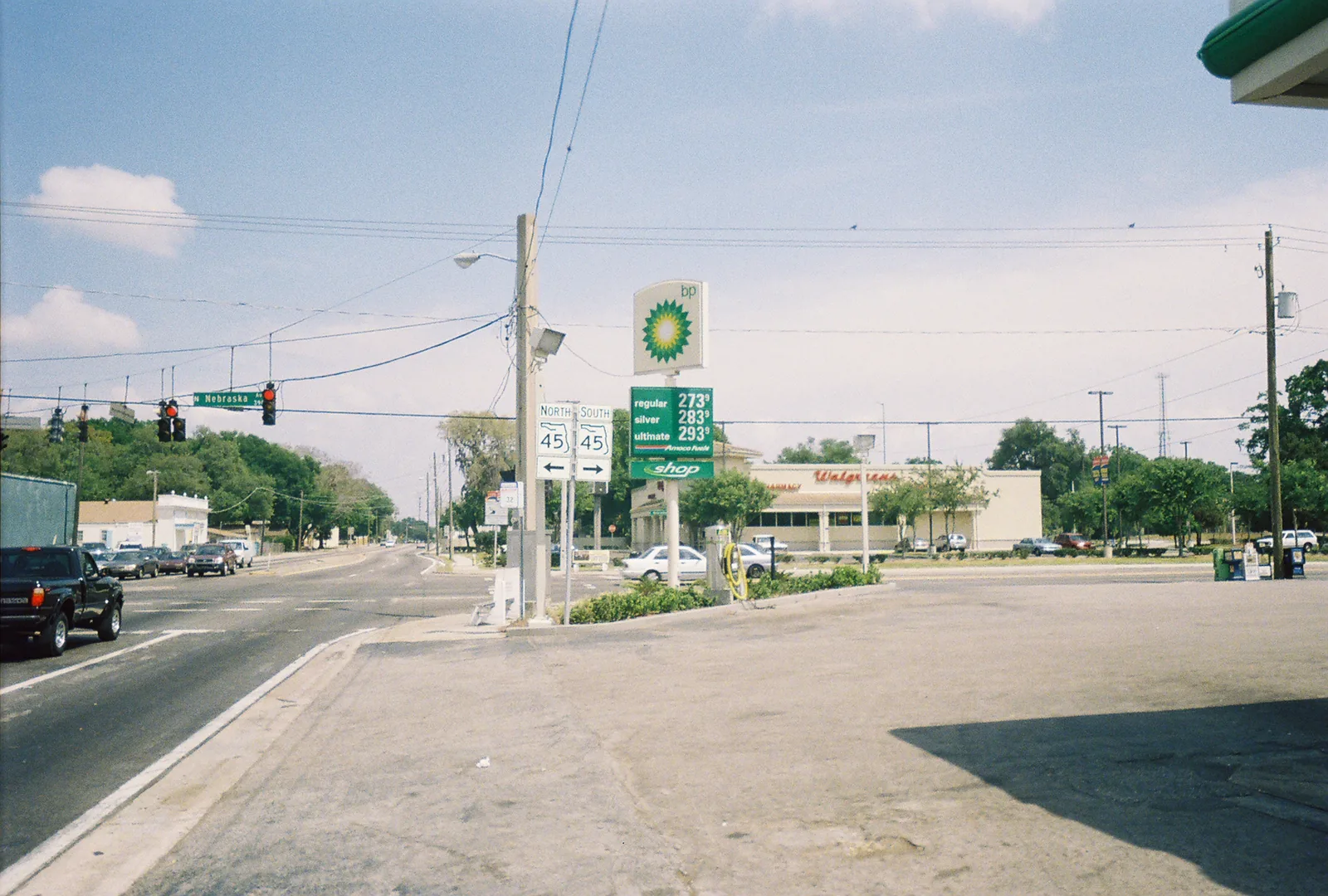 Martin Luther King Jr. Boulevard at Nebraska Avenue, on the western edge of East Tampa, in 2006.