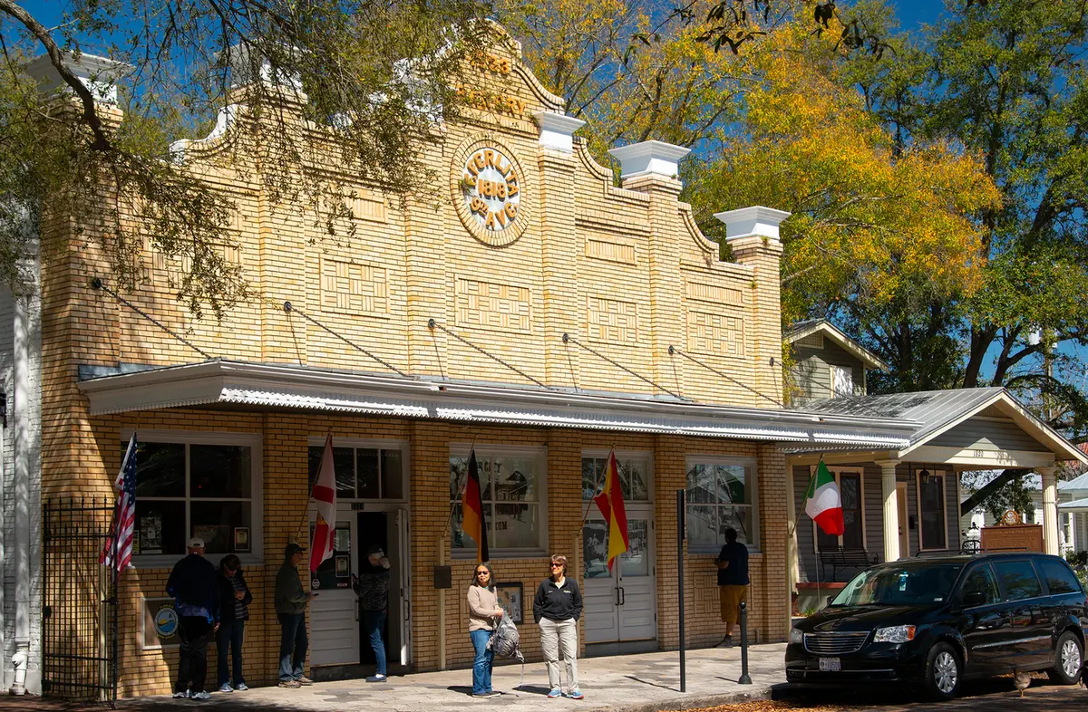 The Ybor City Museum State Park building in Tampa's Ybor City.