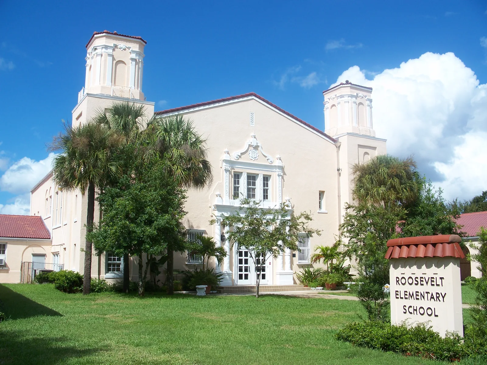 Roosevelt Elementary School on South Ferdinand Avenue in South Tampa, ranked No. 74 among Florida elementary schools.